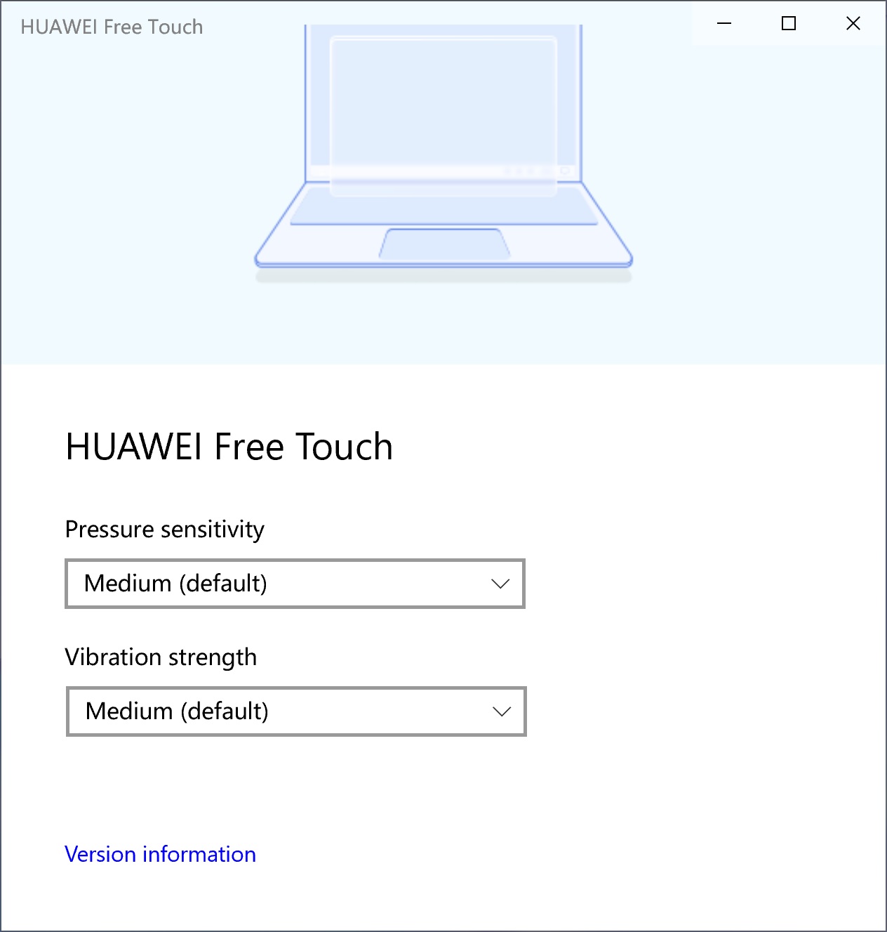 Huawei Free Touch pe Huawei MateBook X 2020