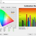 Test culori dupa calibrare televizor QLED Allview QL50ePlay6100-U