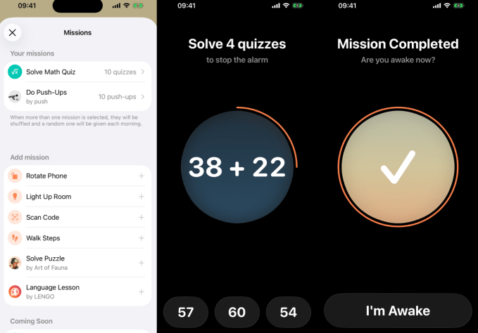 Awake’s latest application necessitates that deep sleepers perform tasks to disable the alarm.