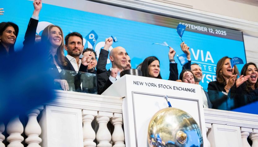 Via dismisses lukewarm debut to conclude first trading day a little higher than IPO price