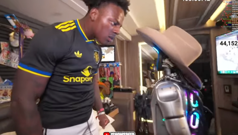 Creator IShowSpeed faced legal action for reportedly striking and strangling the viral humanoid Rizzbot.