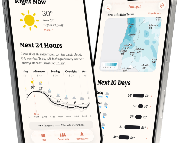 Ex-Apple group unveils Acme Weather, a fresh approach to forecasting the weather