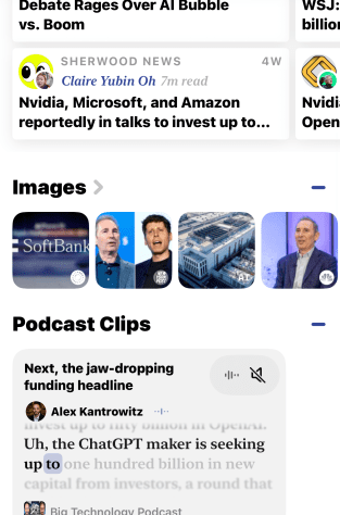 Particle’s AI news application tunes into podcasts to find compelling snippets so you don’t need to.