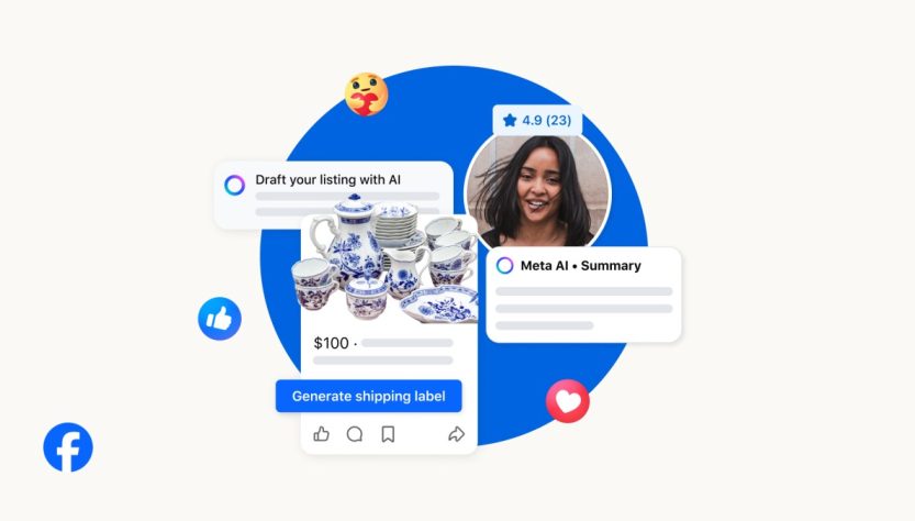 Facebook Marketplace now allows Meta AI to reply to buyers' inquiries.