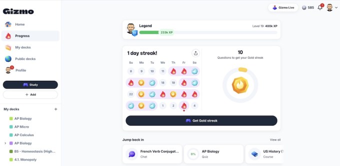 AI educational application Gizmo advances with 13 million users and a $22 million funding boost