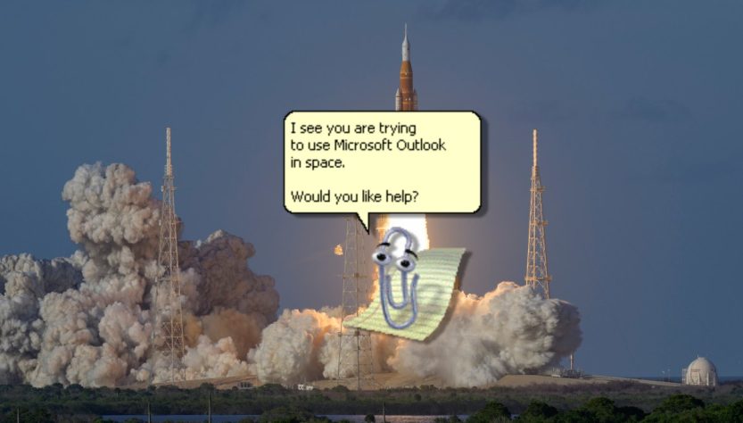 NASA astronauts demonstrate that transmitting an email is indeed rocket science