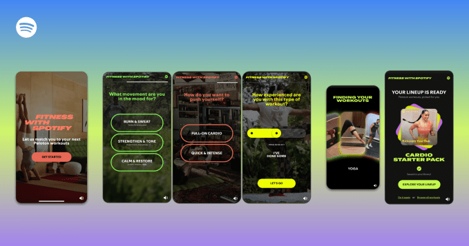 Spotify's upcoming venture: Fitness material