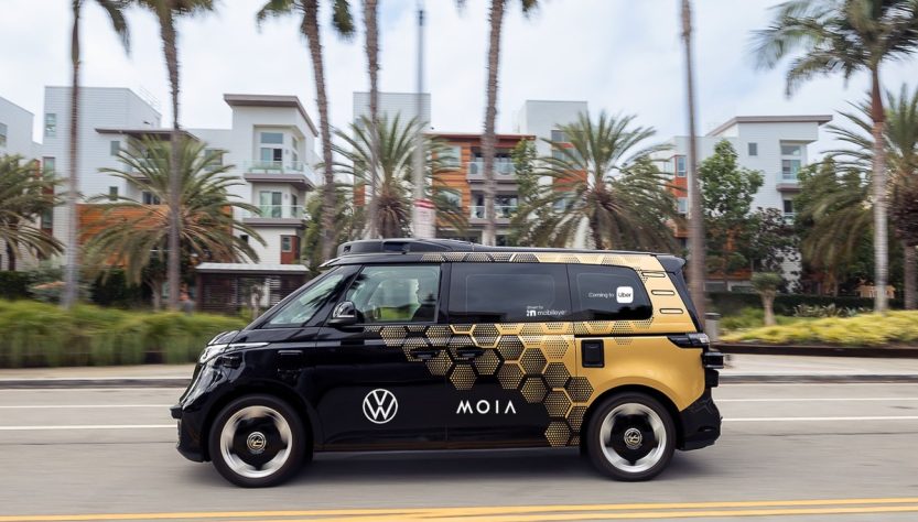 Volkswagen starts trials of its autonomous microbuses in Los Angeles prior to debuting with Uber