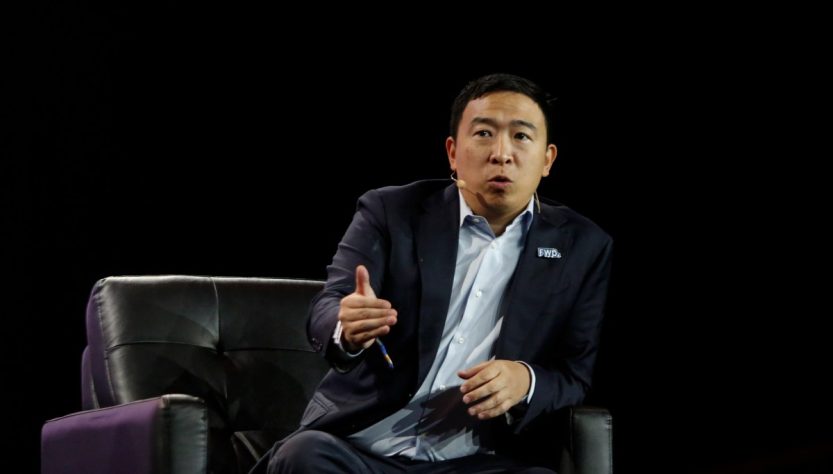 Why Andrew Yang is creating rather than waiting for Washington