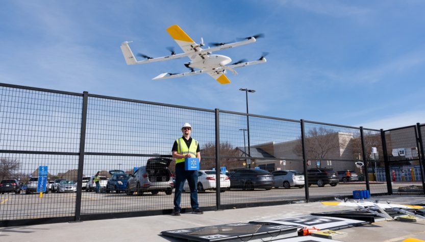 Wing drone delivery may no longer be a novelty.