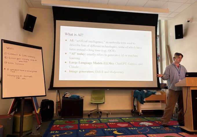 Librarians are organizing popular ‘Steering Clear of AI’ workshops for individuals frustrated with Big Tech.