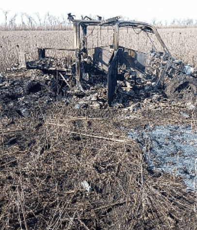 The initial American self-driving ground vehicles are engaged in combat in Ukraine.