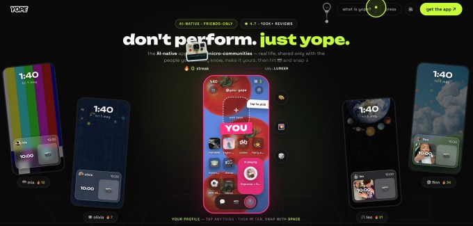 Yope secures $12.3M to create a private social network free from algorithms and advertisements.