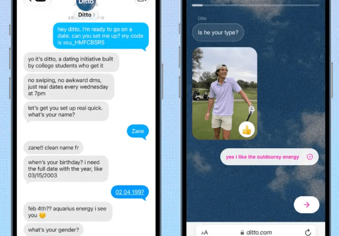 Gen Z dating applications such as Ditto eliminate swiping and opt for AI-driven matchmaking.