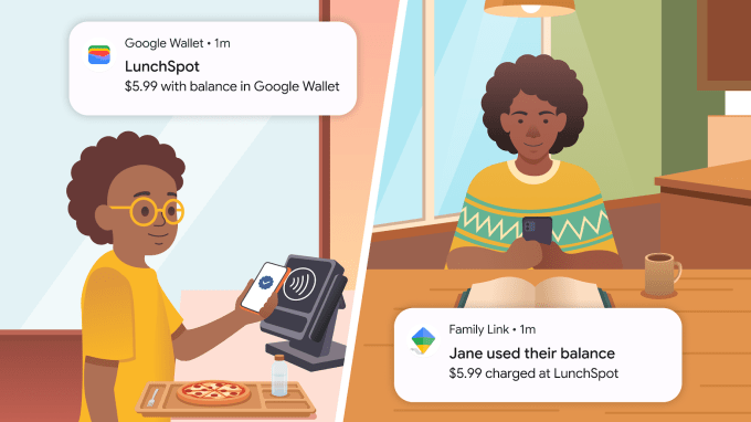 Google Wallet now allows parents to establish secure balances for their children.