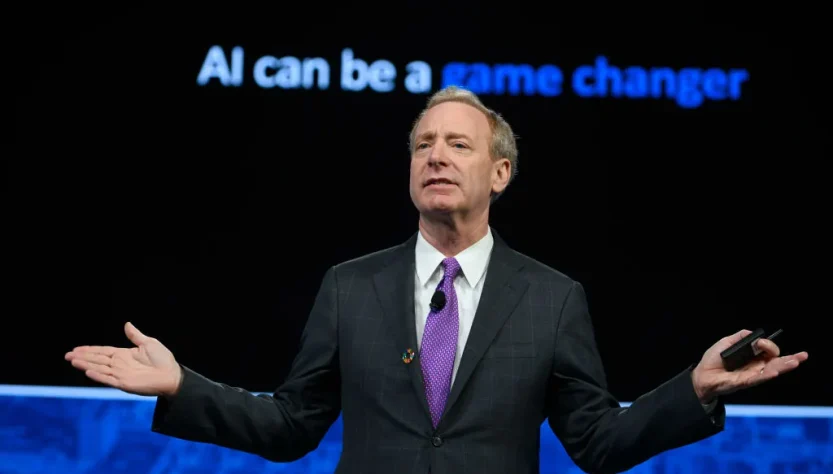 Microsoft president says UK is best placed to drive AI regulation